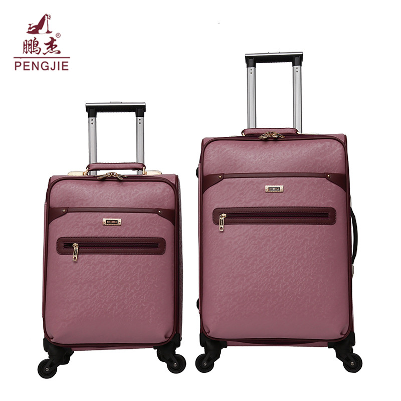 PU luggage bags