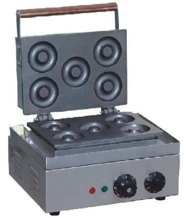 Electric round cake grill, 5-hole or 6-hole