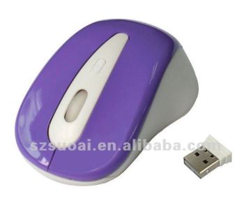 2015 cute 2.4G wireless mouse for girls