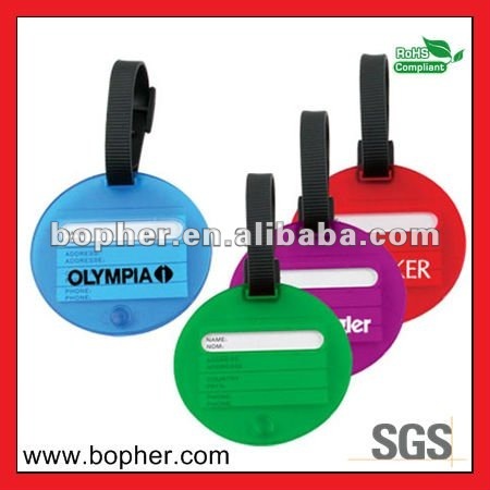 custom high quality abs luggage tag