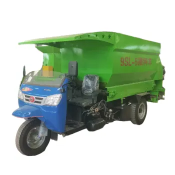 TMRR Livestock Feed Mixing Machine for Farms: Material Spreading and Mixing Integrated Wagon Spreader