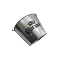 Cubo de metal galvanizado 5L