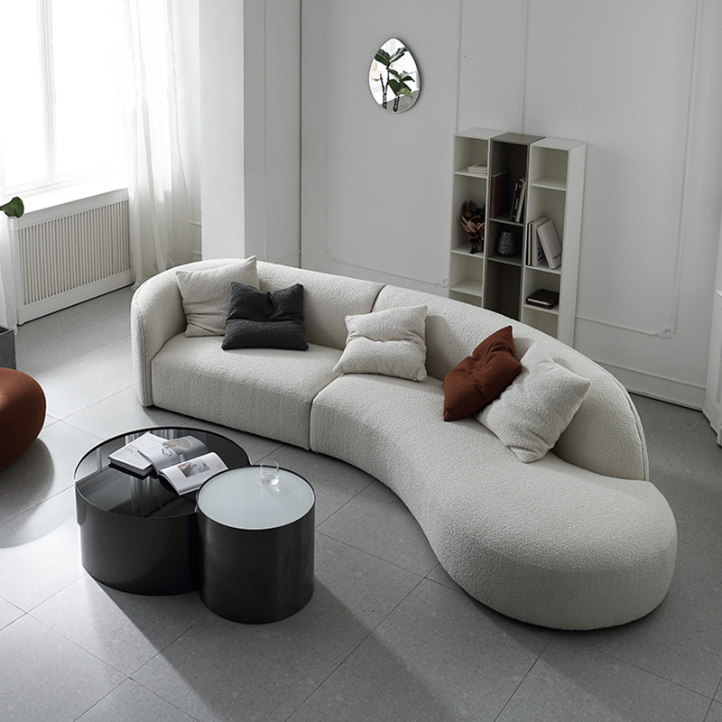 Italie Design Meubles de salon moderne C Forme Curve