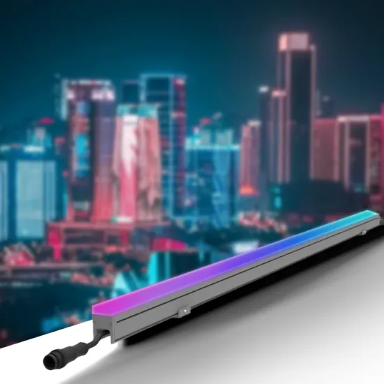 IP65 DC24V Outdoor DMX512 RGBW LED Aluminum Linear Lamp for Building Exterior Wall Decoration