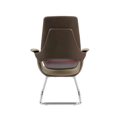 Mesa y silla de la sala de juntas