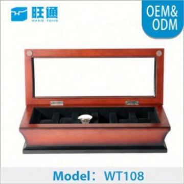 Hot Wholesale Custom Make mens watch organizer box