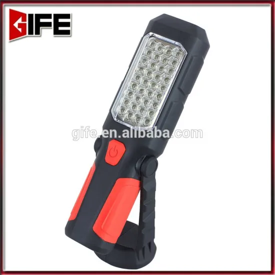 Portable AA Battery Operated LED Work Flash Light 37 LED Flashlight from OEM Factory