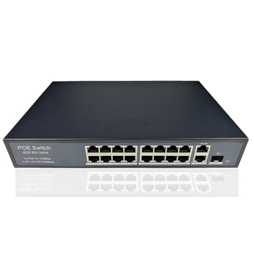 PSE1816ES 16-port 100M POE switch standard IEEE802.3AT/AF