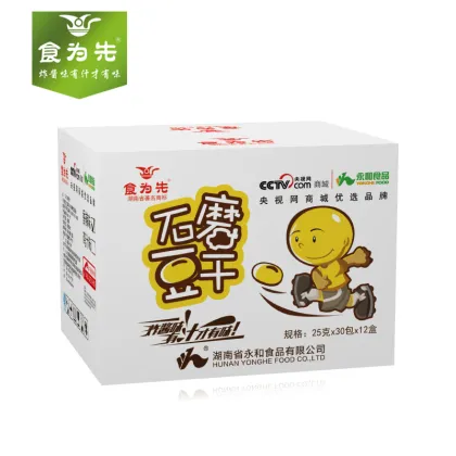 Wholesale Bean Curd Food Spicy Stone-milled Tofu Chinese Snacks
