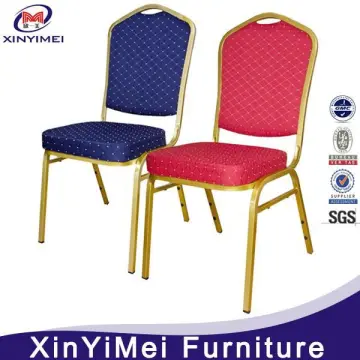 used cheap stacking metal iron meeting chair