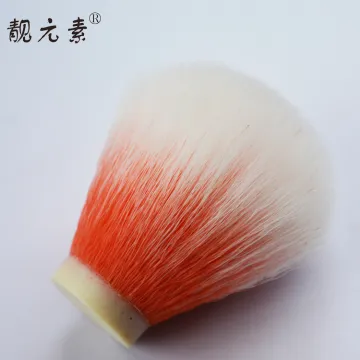 Synthetic hair shaving brush