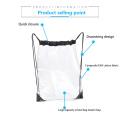 Drawstring Bags Backpack PVC Drawstring Bag, Promotional Clear PVC Plastic Drawstring Bag, pvc drawstring backpack bag