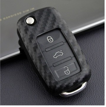 Car Carbon Fiber Key Case and Cover