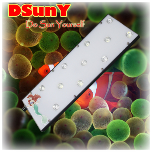 Dsuny Best Cover Tank Nano Nano LED Reef Aquarium Lighting/ LED Aquarium Lighting, Marine 25 Watt LED Nano Aquarium Lighting