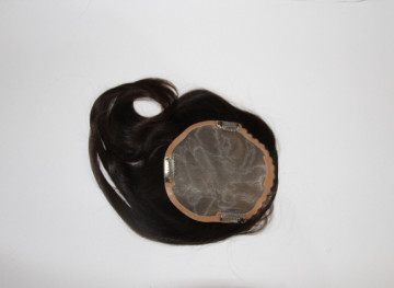 100% Remy Hand Tied Toupee for Women/ Men, Natural Looking