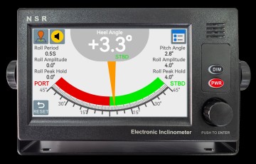 High Accuracy Electronic Inclinometer with Large Color LCD