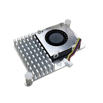 Raspberry Pi 5 Officiële actieve koeler met verstelbare snelheidsventilator en metalen koellichaam