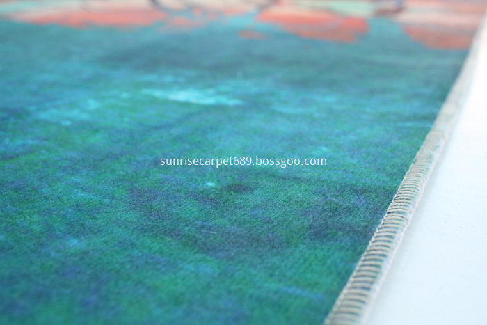 Polyester Print Carpet