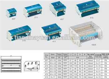 4 Bars 2 Bars Terminal Block