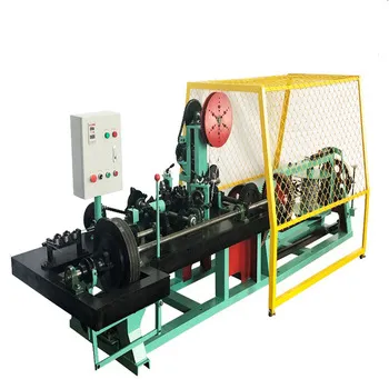 High Quality Fast Speed Double Twisted Barbed Wire Machine Factory