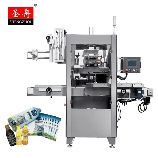 Automatic Heat Shrink Sleeve Label Wrapping Machine for Bottles
