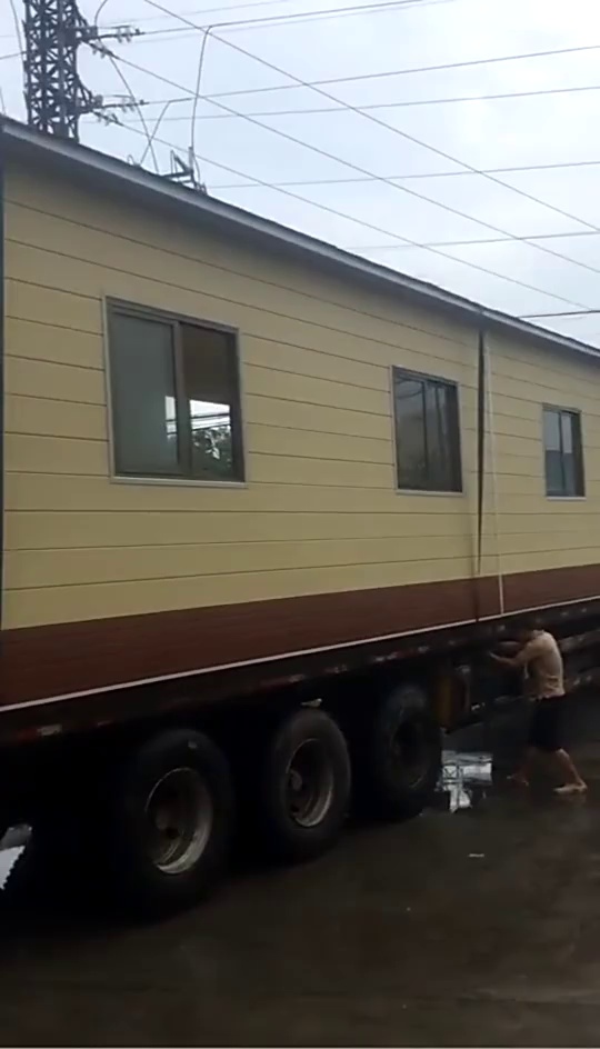 Compact Folding House with Smart Interior Layout