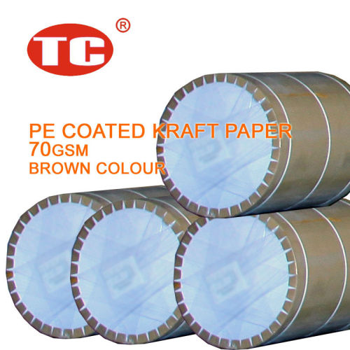 PE Coated Kraft Paper Poly Coated Paper Plastic Coated Paper