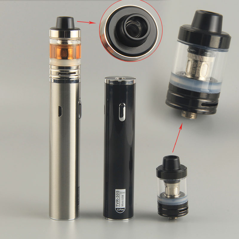 Ikhithi yebhokisi lemikhiqizo ethrendayo ka-2018 30W ukudayiswa okushisayo kukagwayi we-electronic vape mod wholesale e-cigarette eshajwayo