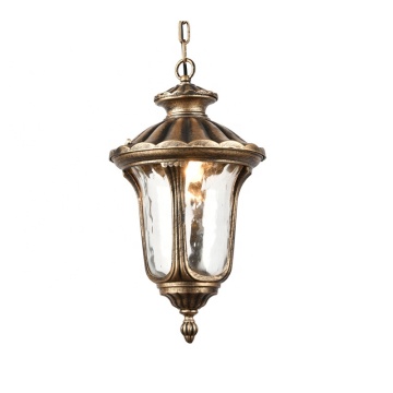 Rustic Nordic Luxury Glass Decorative Antique Pendant Light