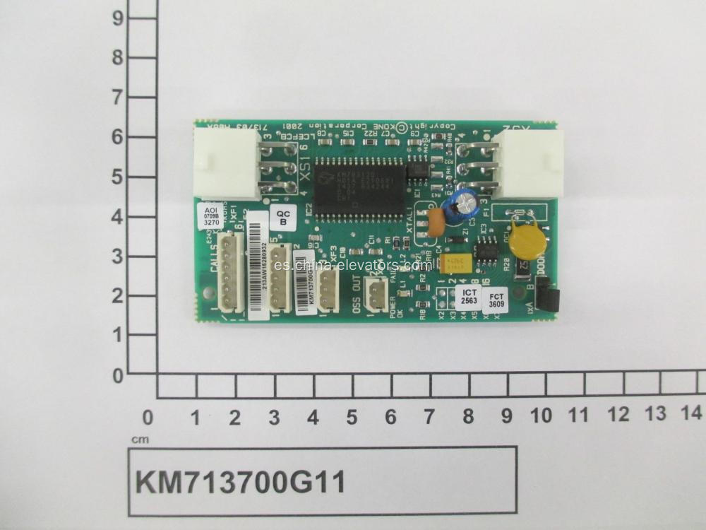 KM713700G11 Tablero LCEFCB para ascensores Kone