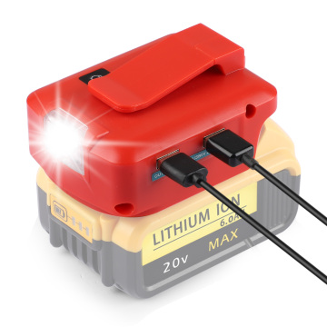 18V Battery Adapter for Dewalt USB and Type C Chargers - Fast Charging Solution
