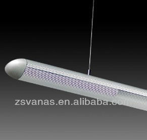 LED/T5/T8 Tube, office flourescent light fixture with diffuser