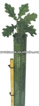UV เสถียร HDPE Plastic Mesh Tree Guard
