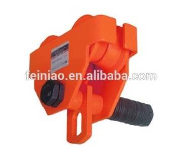Hand trolley GCT type for Chain block running on I beam