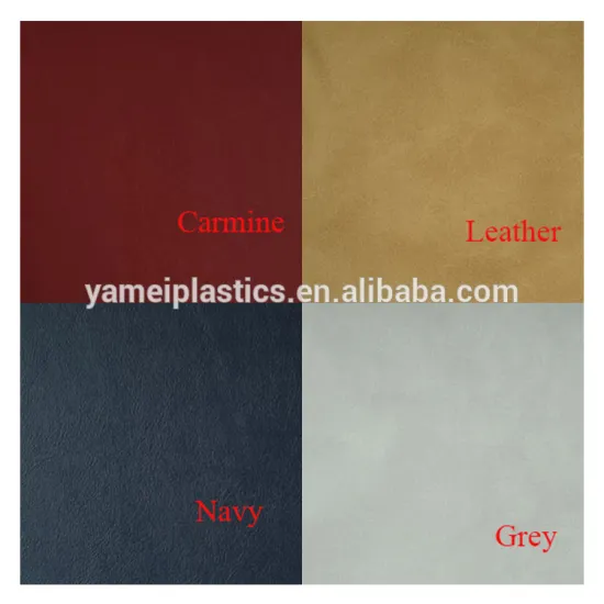 WALLABY Embossed Vinyl Artificial Leather for AUTO Vehicle and Upholstery Furniture