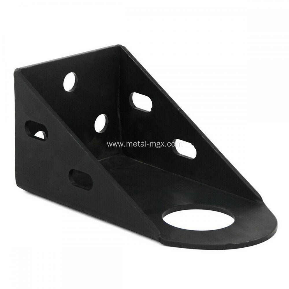 Powder Coating Black Metal Radiator Support Mount Bracket