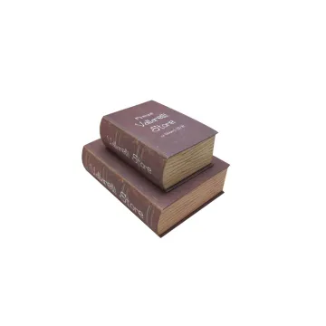 Custom Old Fashion Book Shape Paper Box