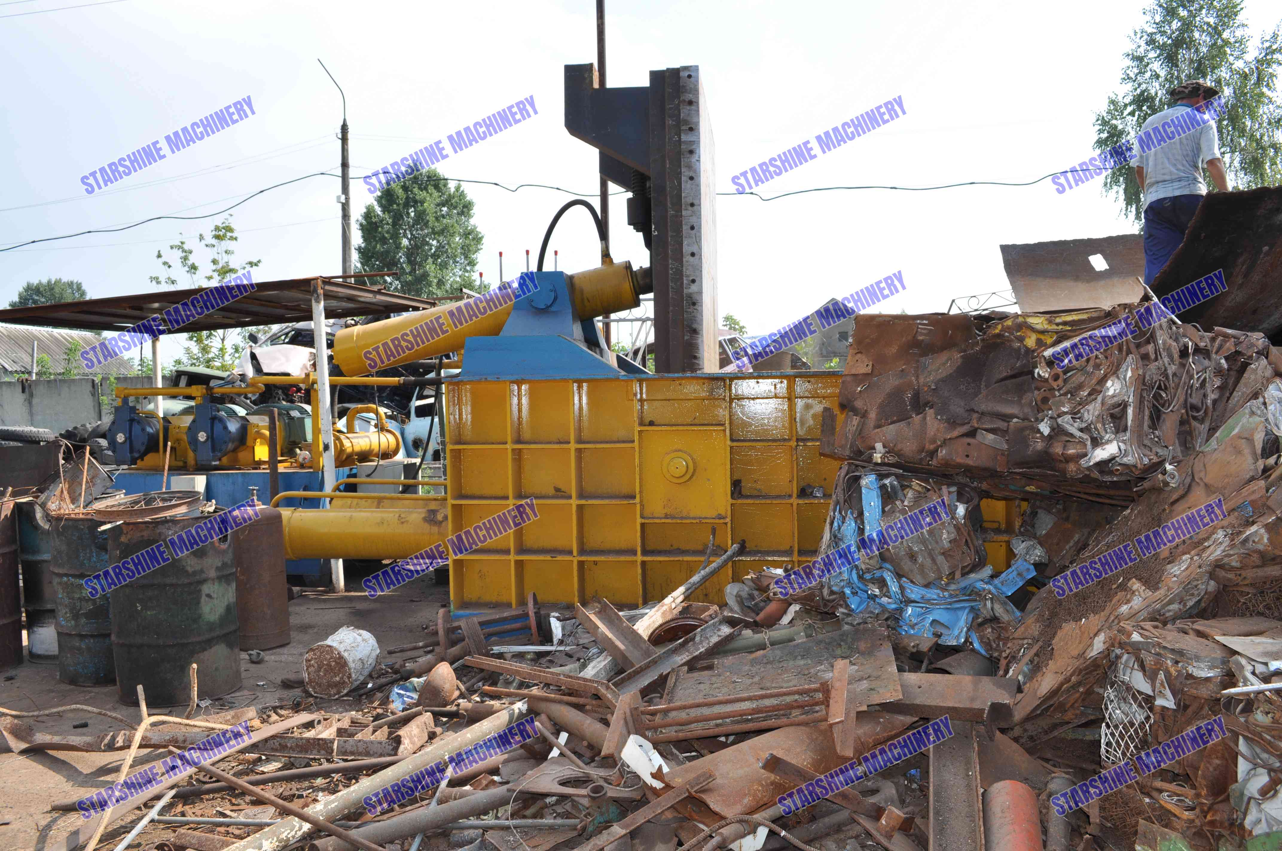 scrap baler