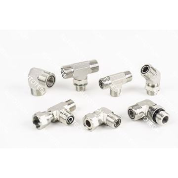 Гидравлические фитинги ORFS из оцинкованной углеродистой стали