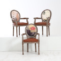 French Style Solid Wood Dining Chair