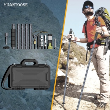 Wholesale Trekking Hiking Poles with Camping Lights