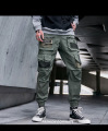 Pantalones cargo de la moda de los hombres personalizados al por mayor de fábrica
