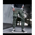 Pantalones cargo de la moda de los hombres personalizados al por mayor de fábrica