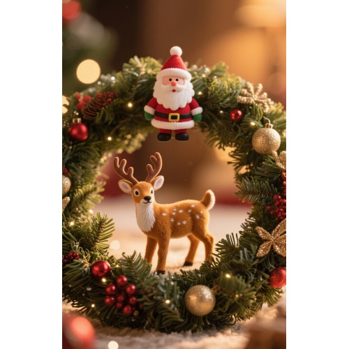 Christmas garland for stairs