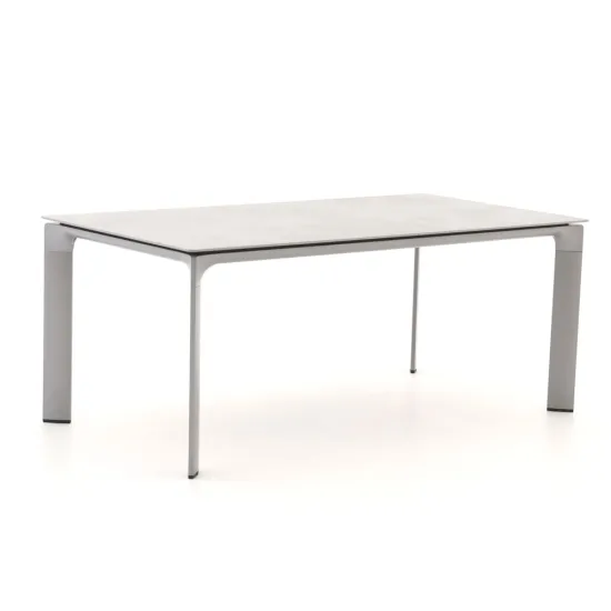 High Quality Durable Aluminum Frame Outdoor Dining Table