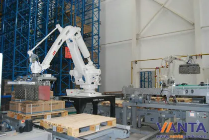 Abb Industrial Ball Screw Material Handling Robots Siemens Sensor Gripper