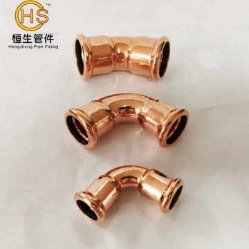 M Press Copper Fittings: Your Reliable China Supplier for Plumbing Copper Pipe Fittings in Sizes 15mm, 22mm, and 28mm - Including Elbows