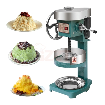 Professional Commercial Snow Cone Shaved Ice Shaver Machine