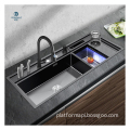 Water Catalyst Technology: Smart 304 Stainless Steel Kitchen Sinks with Single Bowl