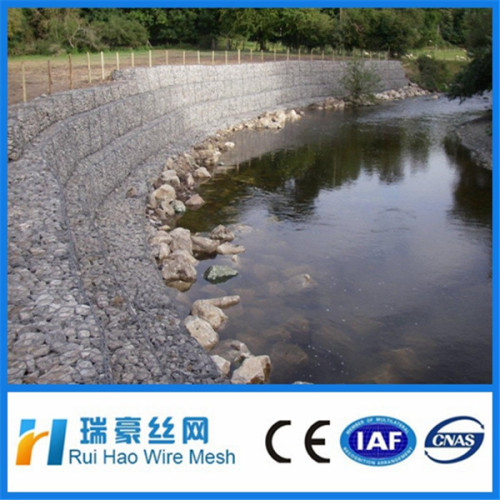 Hot Dipped Galvanized Gabion Basket for sale